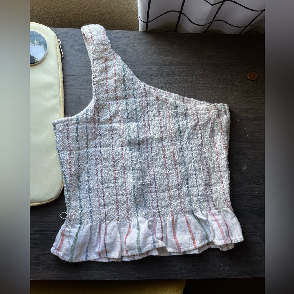 American Eagle one shoulder top